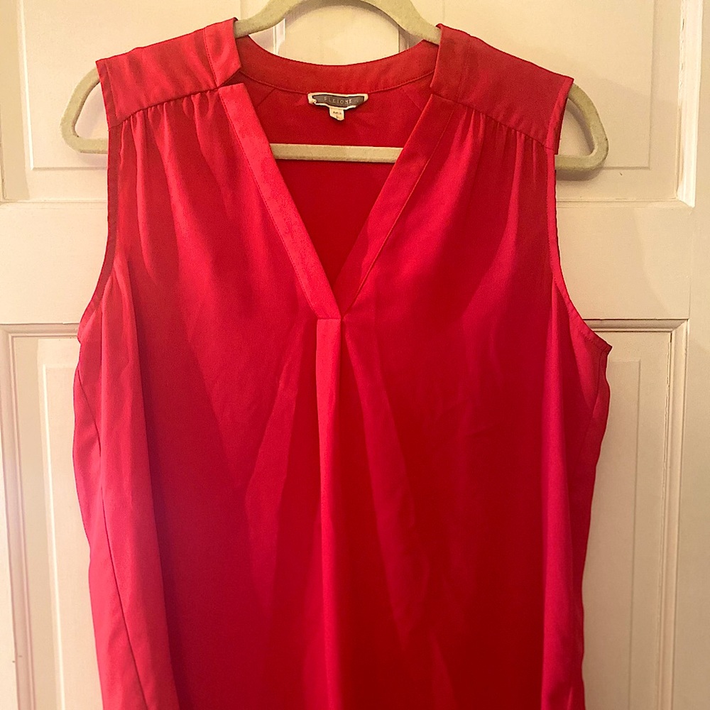Pink Pleione sleeveless blouse